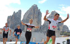 Südtirol Drei Zinnen Alpin Lauf im Hochpustertal