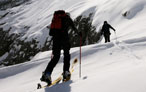 Skitour auf die Zehnerspitze im Gadertal