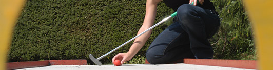 Boccia, Schach und Minigolf Dolomiten