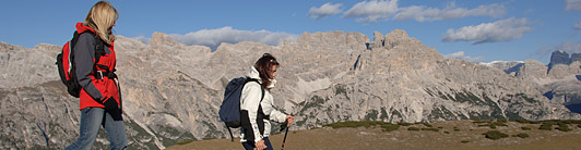 Wandern, Wandertouren, Bergsteigen Dolomiten