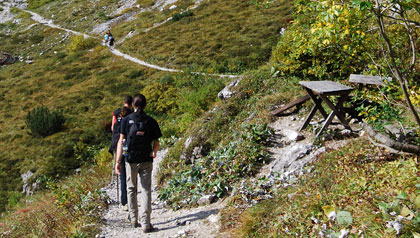 Wandern in den Dolomiten