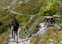 Wandern in den Dolomiten