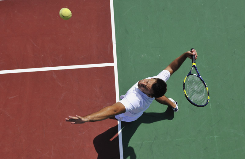 Tennis und Squash in den Dolomiten