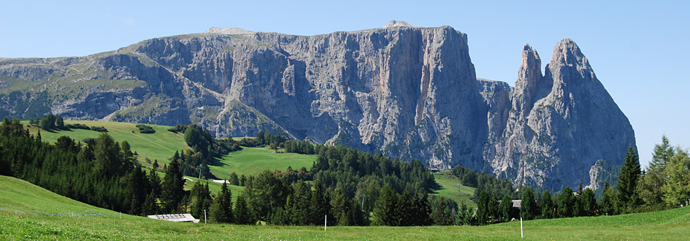 Seiser Alm in den Dolomiten