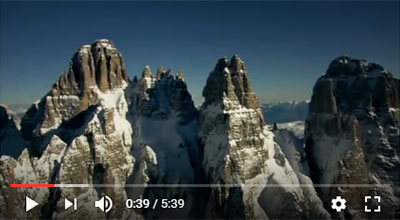 Winterliche Dolomiten-Impressionen