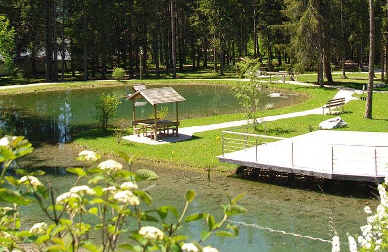 Kurpark in Niederdorf