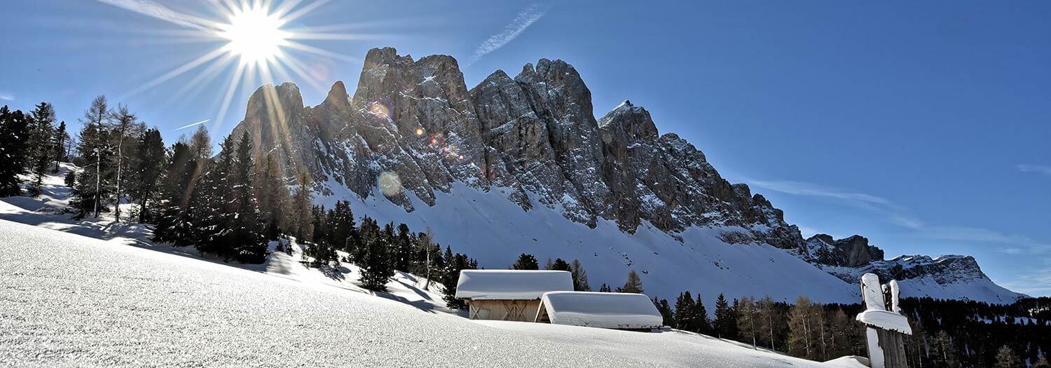 Februar in den Dolomiten