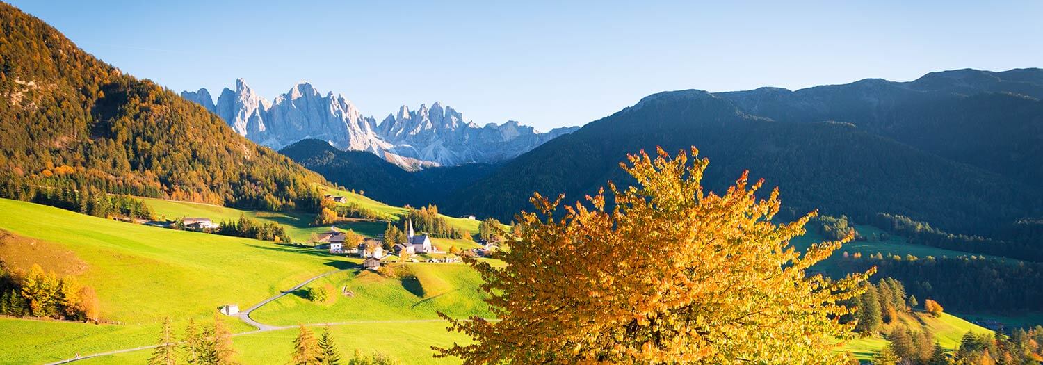 Oktober in den Dolomiten