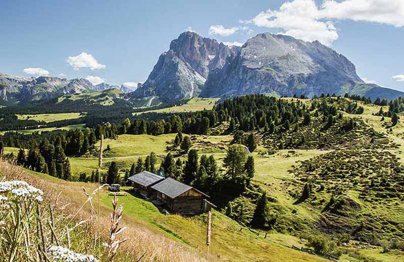 Ortschaften in den Dolomiten