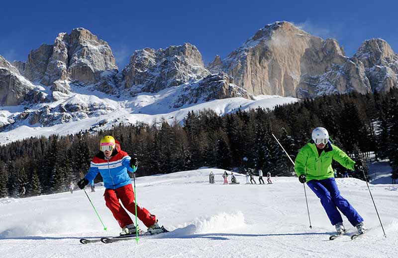 Skigebiet Carezza Dolomites