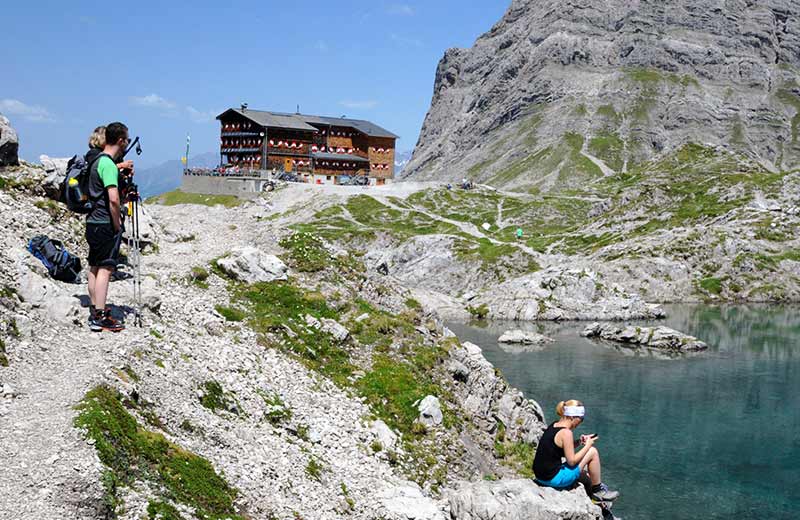 Wanderung zur Karlsbader Hütte