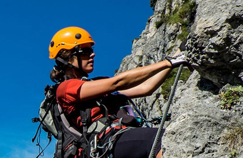 Klettersteig Santnerpass