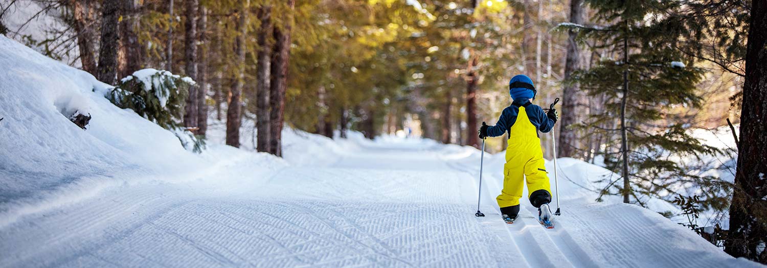 Langlaufen mit Kindern