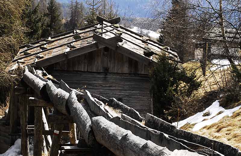 Mühlenlehrpfad in Terenten