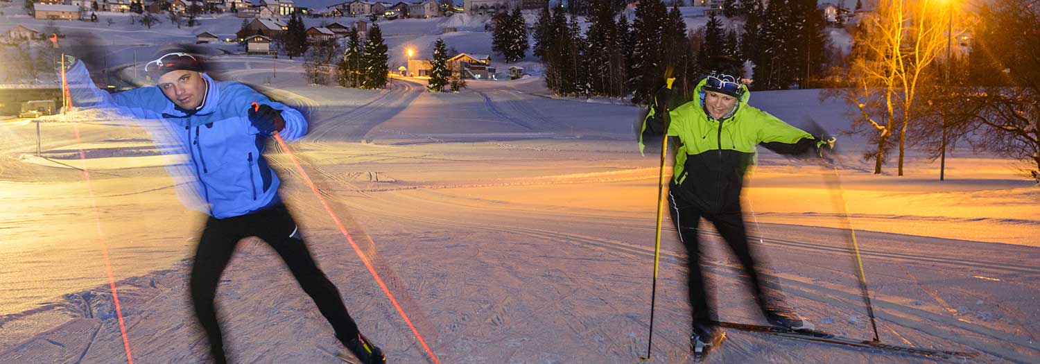Nachtlanglauf in den Dolomiten