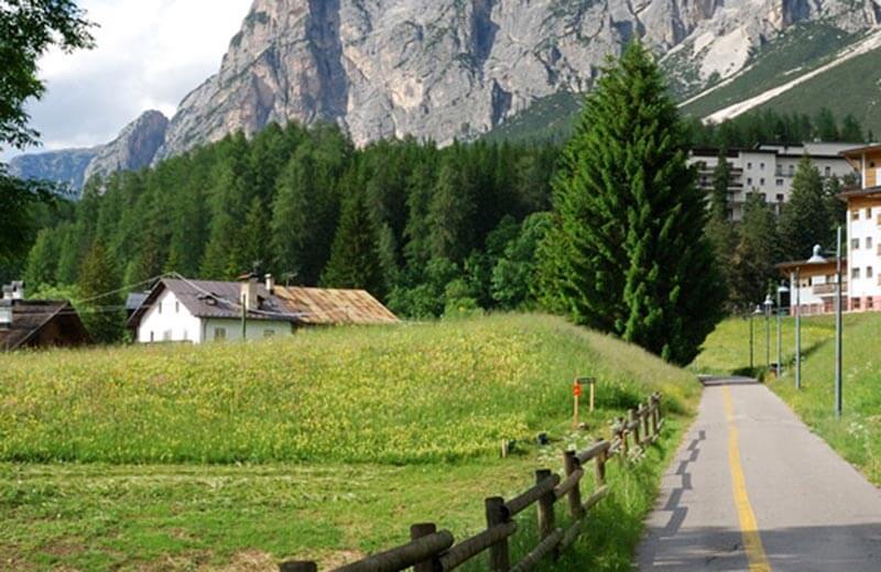 Radweg Toblach - Cortina