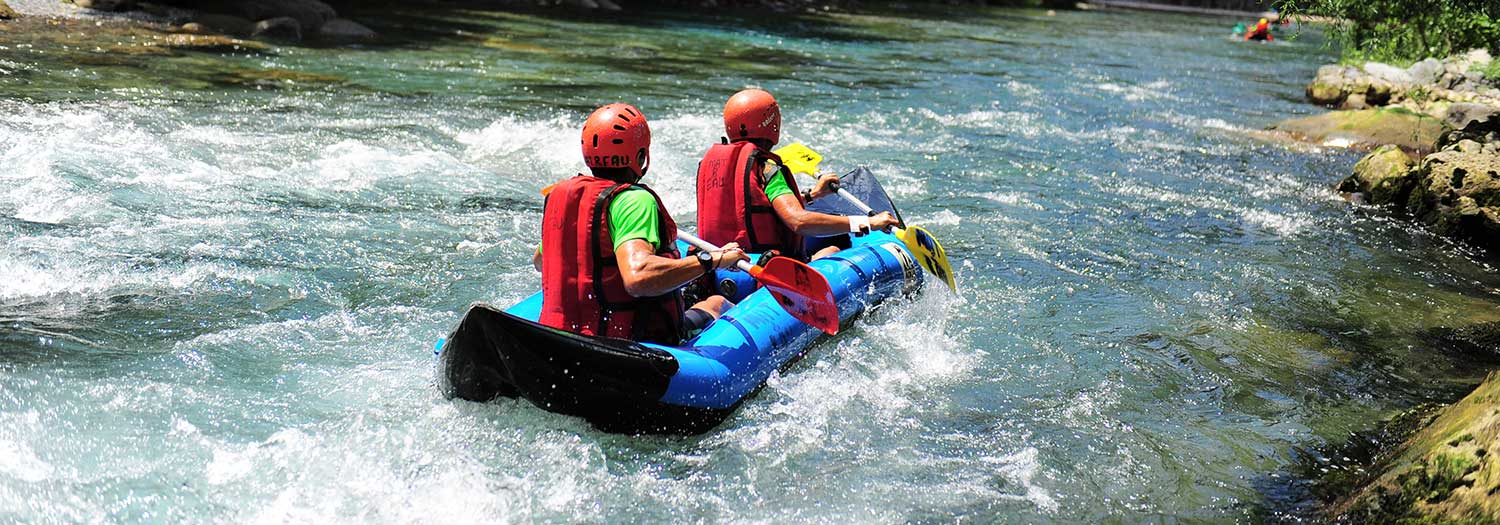 Rafting in den Dolomiten