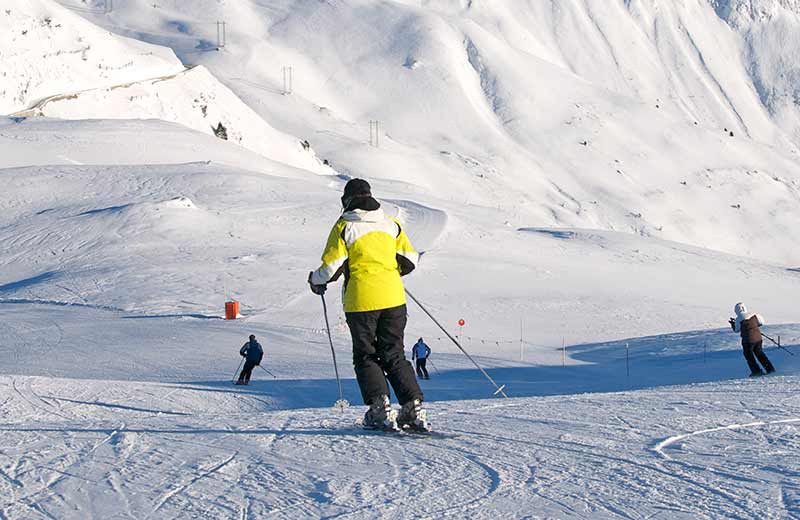 Skifahren im Edelweißtal