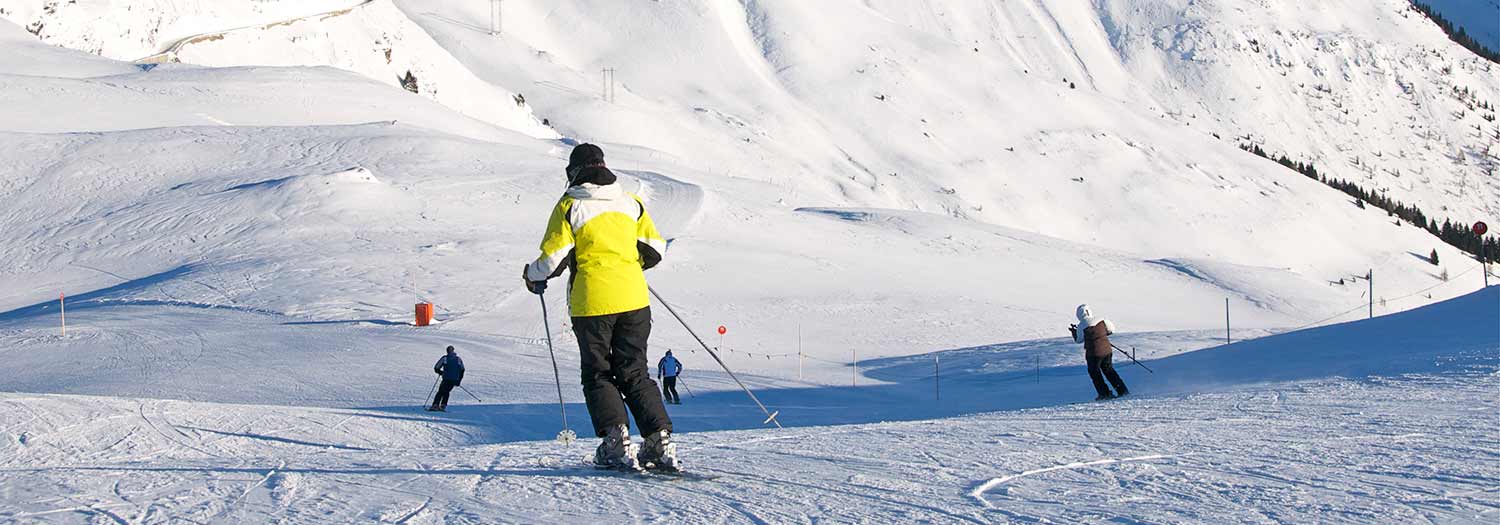 Skifahren im Edelweißtal