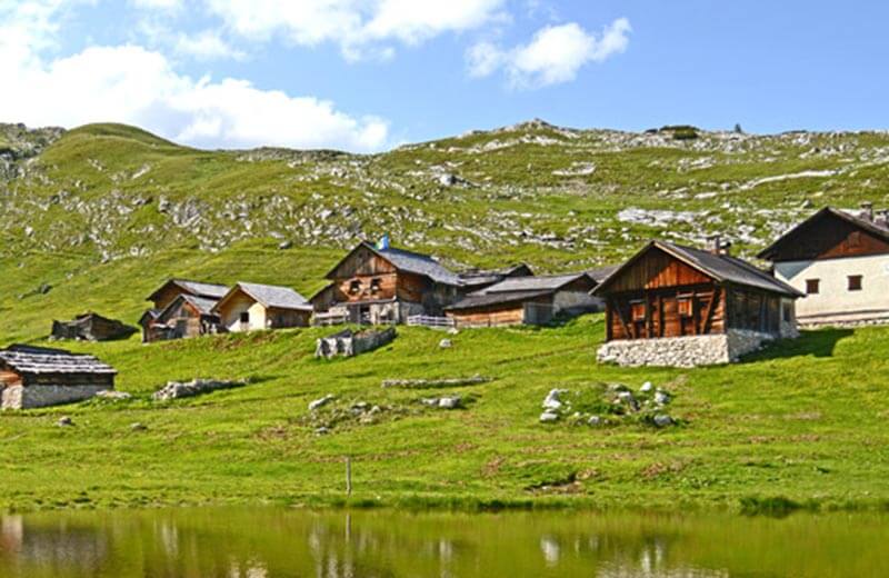 Wanderung Fanes Almen