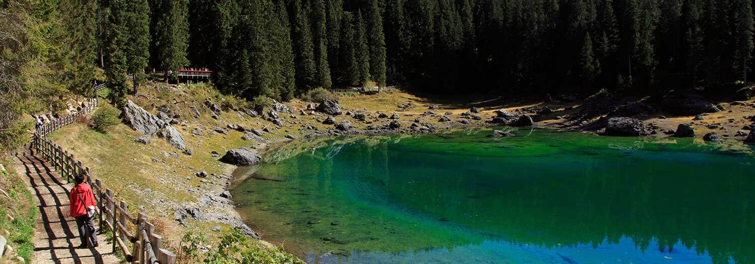 Rundwanderung Obereggen - Karer See