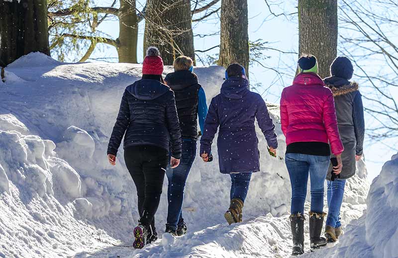 Winterwanderungen am Würzjoch