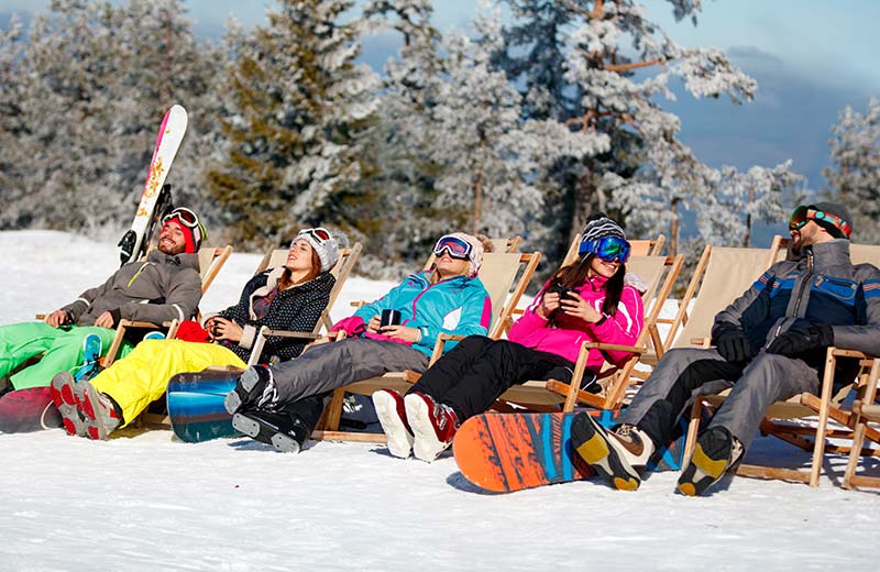 Hotels direkt an der Skipiste