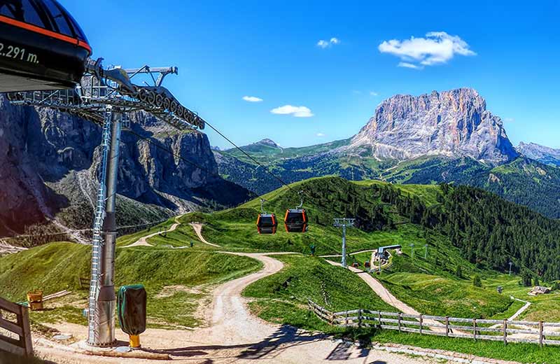 Wandern in den Dolomiten