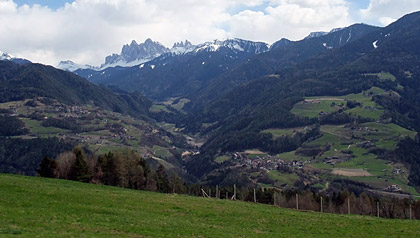 Aussicht Feldthurns