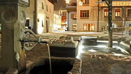 Brunnen Winter