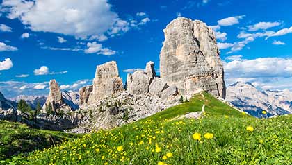 Cinque Torri Sommer