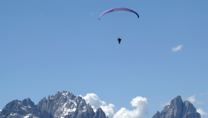 Gleitschirm Hochpustertal