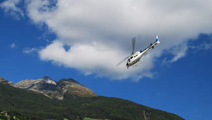 Hubschrauber Taufers