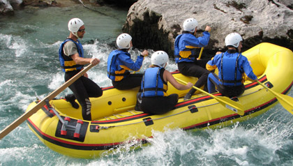 Rafting Dolomiten