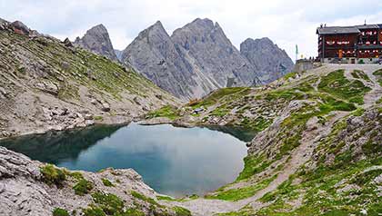 Blick Karlsbaderhuette
