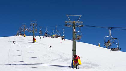Skigebiet Val di Fassa