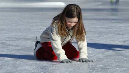 Eislaufen Maedchen