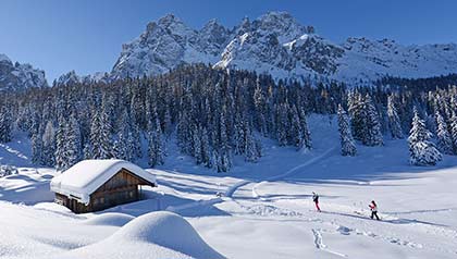 Blick Skigebiet Rotwand