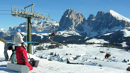 Skigebiet Seiser Alm