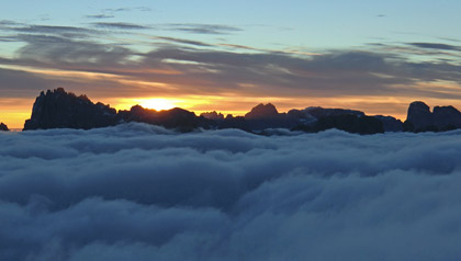 Sonnenaufgang Duerrenstein