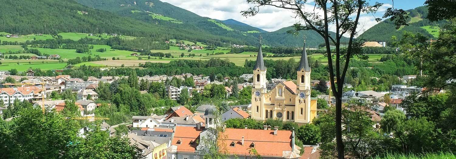 Bruneck in den Dolomiten