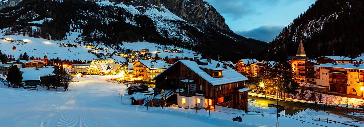Corvara in den Dolomiten