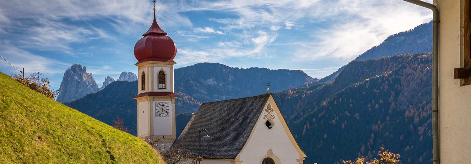 Lajen in den Eisacktaler Dolomiten