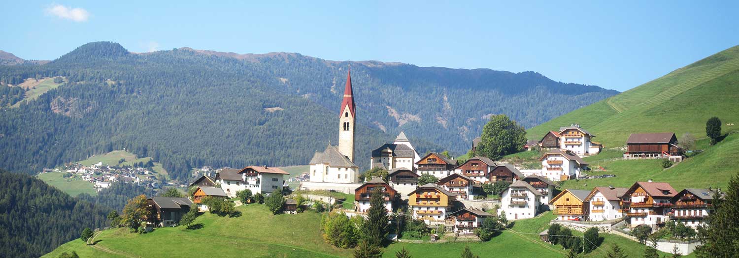 St. Vigil in Enneberg in den Dolomiten