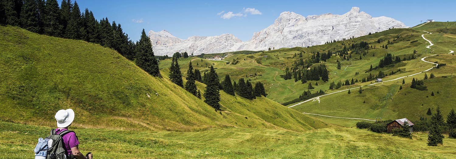 Gadertal in den Dolomiten