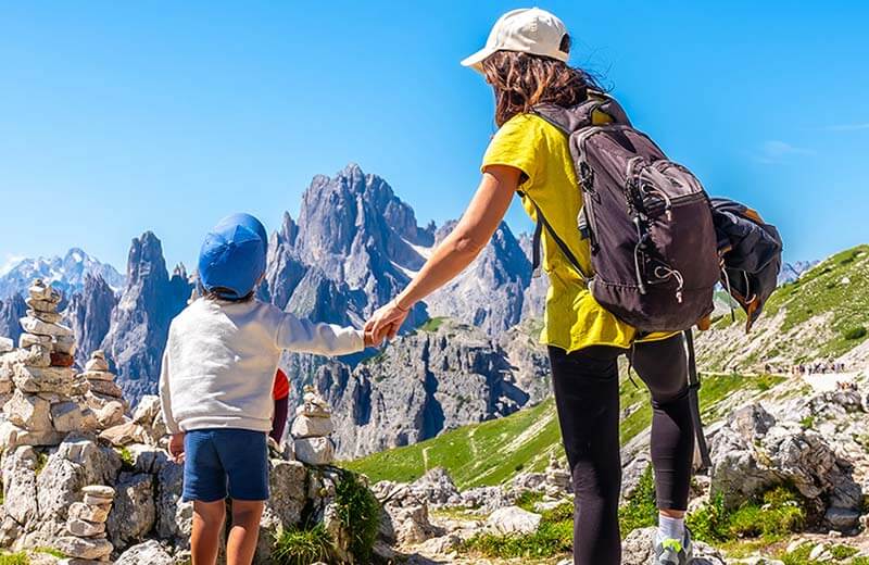 7 giorni di vacanza estiva nelle Dolomiti