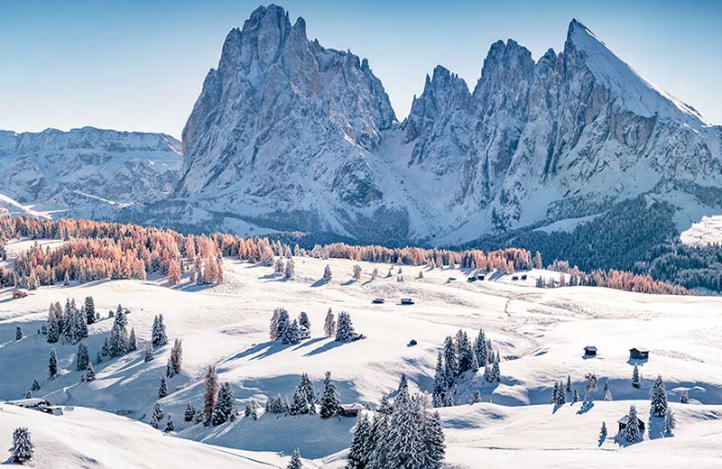 7 giorni di vacanza invernale nelle Dolomiti