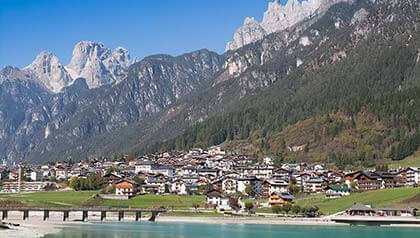 vista auronzo di cadore