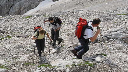 escursione strada degli alpini