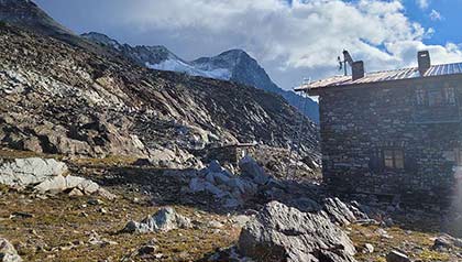 rifugio vedrette di ries vista
